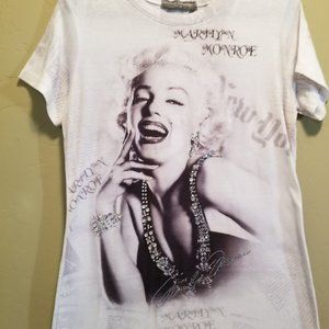 Women's Graphic Tee Shirt Marilyn Monroe